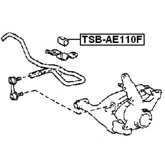 TSB-AE110F - Stabiliser Mounting 