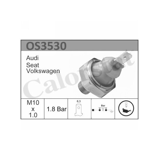 OS3530 - Öljynpainekytkin 