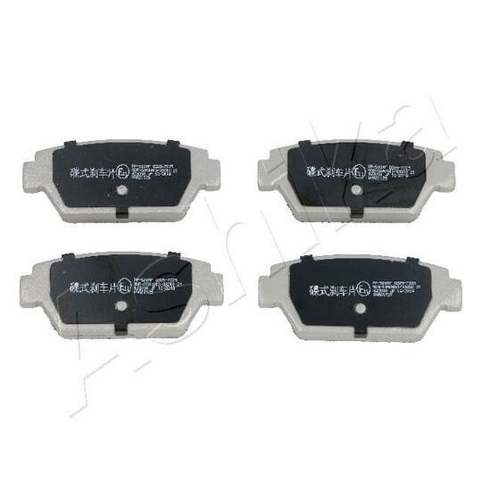 51-05-500 - Brake Pad Set, disc brake 