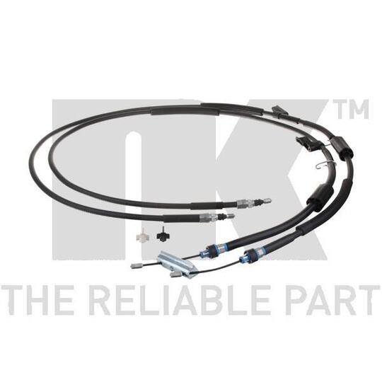 9025153 - Cable, parking brake 