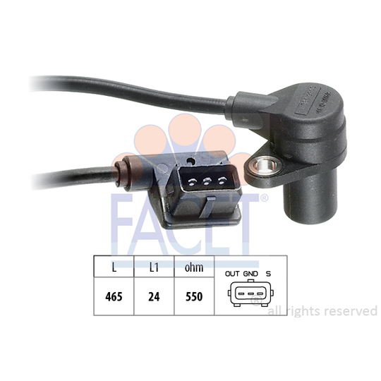 9.0056 - Pulse Sensor, flywheel 