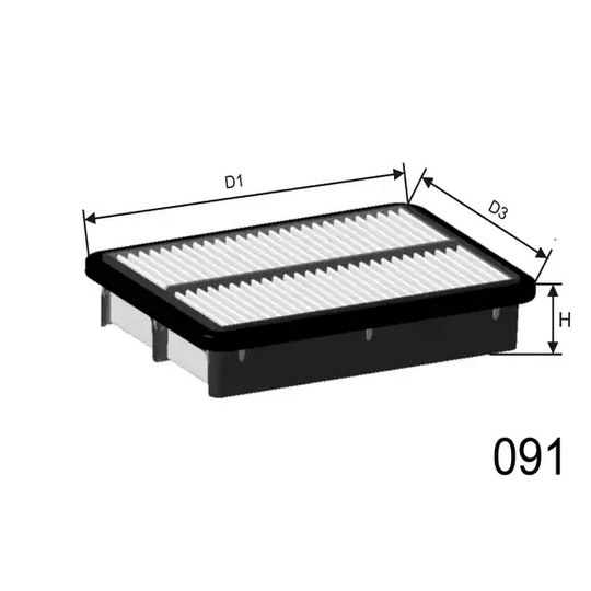 P456 - Air filter 