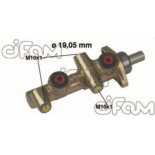 202-138 - Brake Master Cylinder 