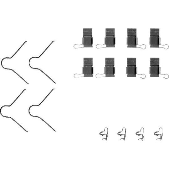 82048300 - Lisakomplekt, ketaspiduriklotsid 