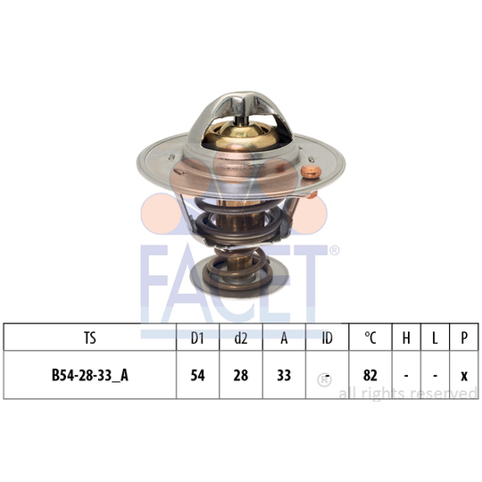 7.8371S - Thermostat, coolant 