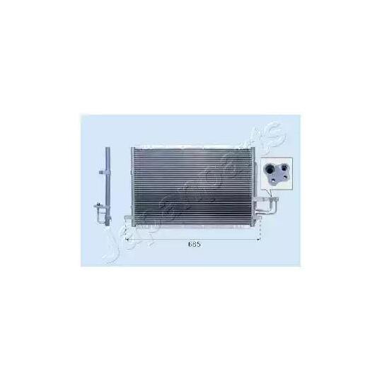 CND333027 - Condenser, air conditioning 