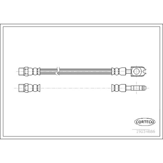 19034686 - Brake Hose 