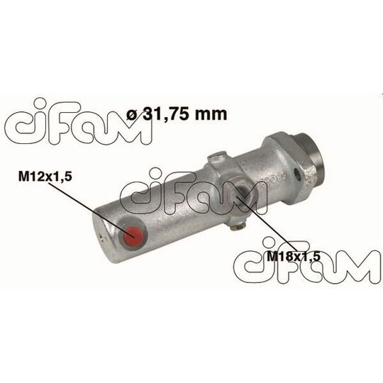 202-151 - Brake Master Cylinder 