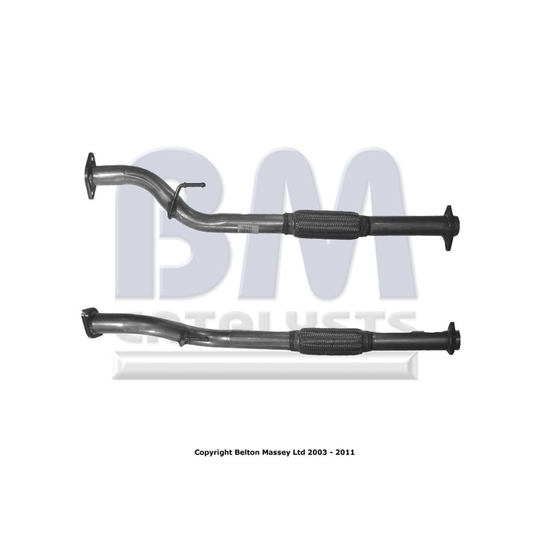 BM50180 - Exhaust pipe 