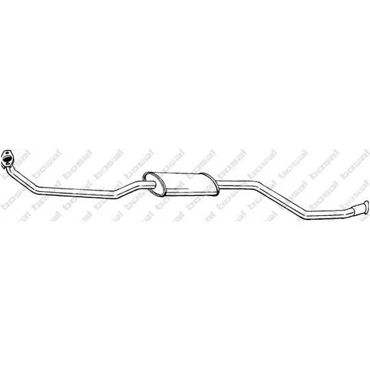 291-669 - Front Silencer 