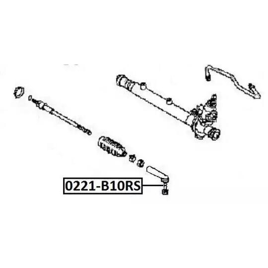 0221-B10RS - Tie rod end 