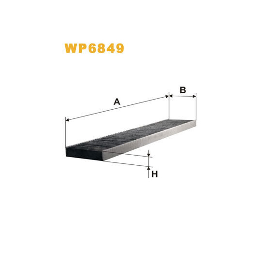 WP6849 - Filter, interior air 
