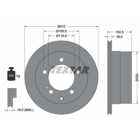 92249403 - Brake Disc 