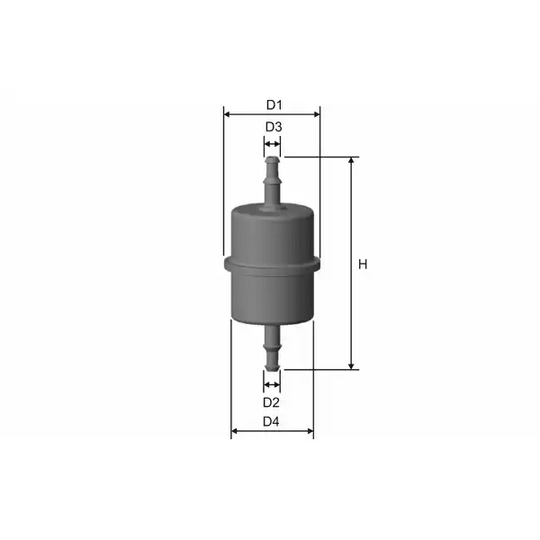 E001 - Fuel filter 