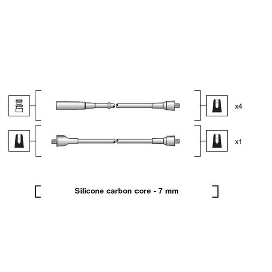 941318111200 - Ignition Cable Kit 