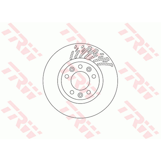 DF6657 - Brake Disc 