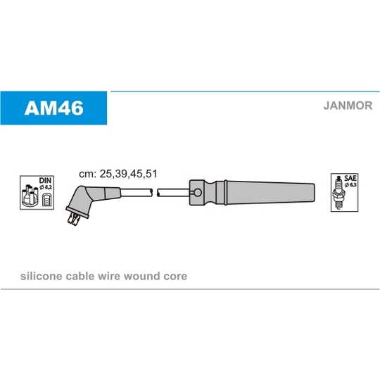 AM46 - Süütesüsteemikomplekt 