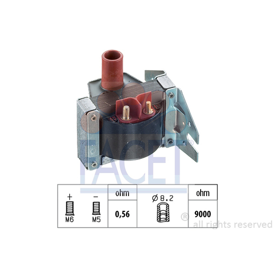 9.6080 - Ignition coil 