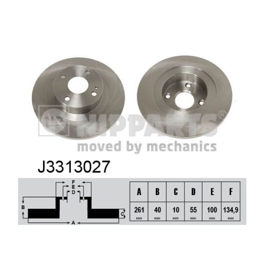 J3313027 - Brake Disc 