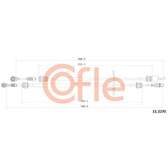 11.3270 - Cable, manual transmission 