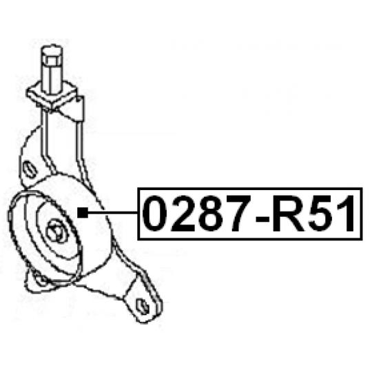 0287-R51 - Kiristysrulla, moniurahihna 