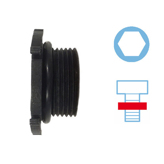 49362393 - Sealing Plug, oil sump 