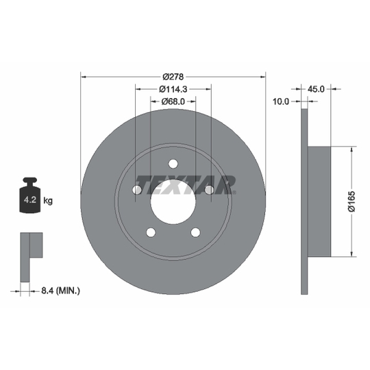 92125703 - Brake Disc 