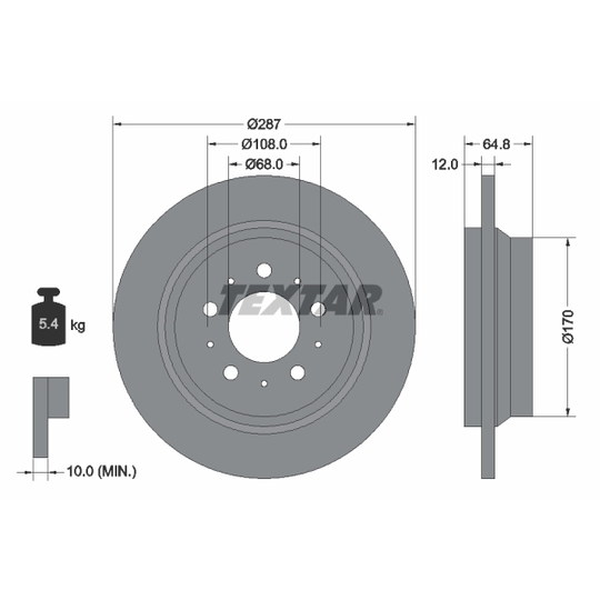 92100703 - Brake Disc 