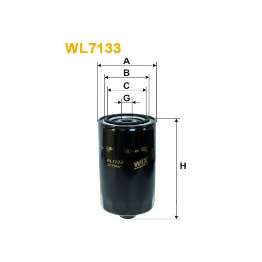 WL7133 - Oil filter 