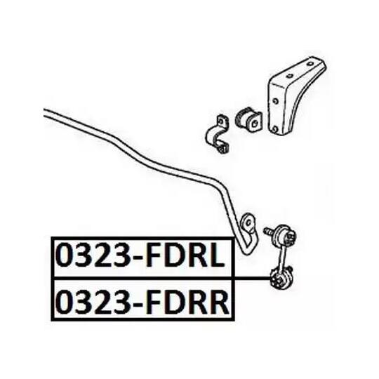 0323-FDRL - Rod/Strut, stabiliser 