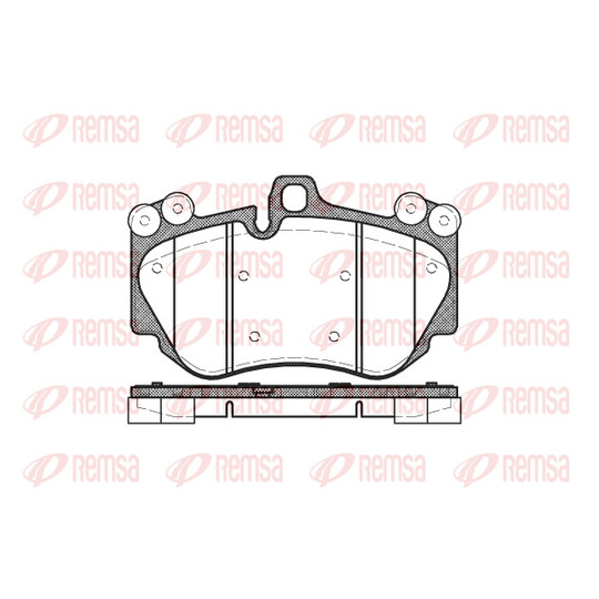 1140.00 - Brake Pad Set, disc brake 