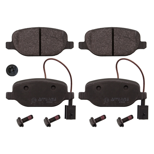 116002 - Brake Pad Set, disc brake 