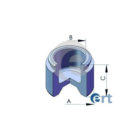 151233-C - Piston, brake caliper 