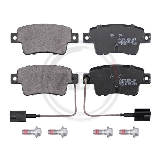 37796 - Brake Pad Set, disc brake 