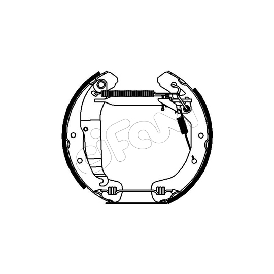 151-176 - Brake Shoe Set 