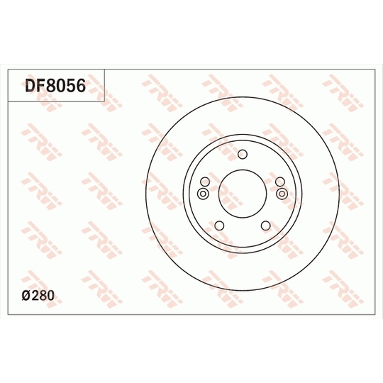 DF8056 - Brake Disc 