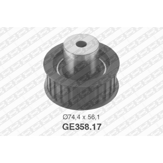 GE358.17 - Deflection/Guide Pulley, timing belt 