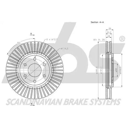 1815202275 - Brake Disc 