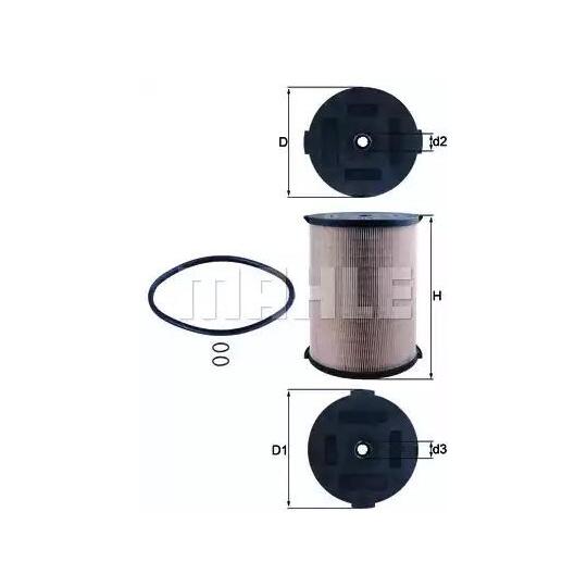 OX 975D - Oil filter 