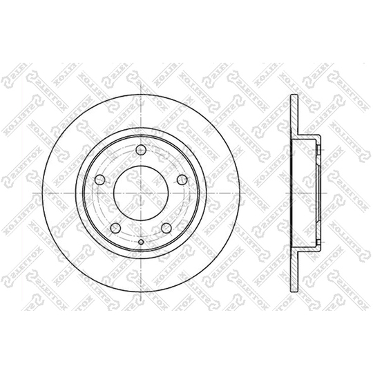 6020-3228-SX - Brake Disc 