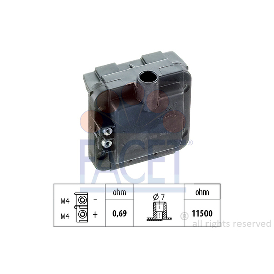 9.6115 - Ignition coil 