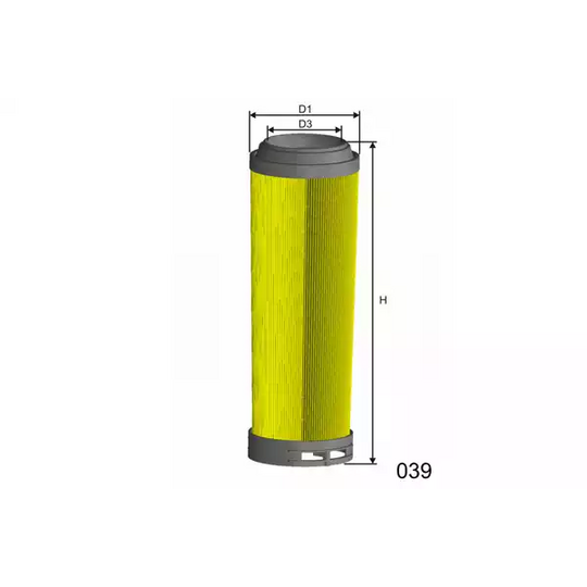 R435 - Air filter 