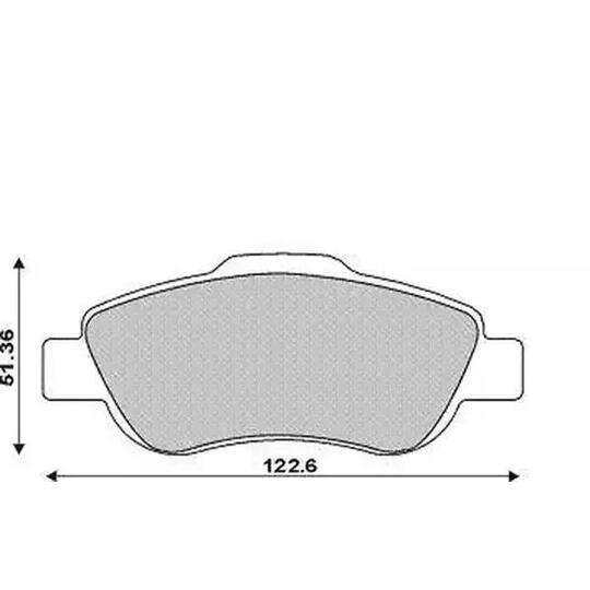 430216171409 - Brake Pad Set, disc brake 