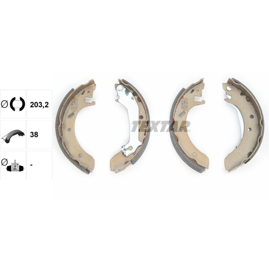 91046600 - Brake Shoe Set 