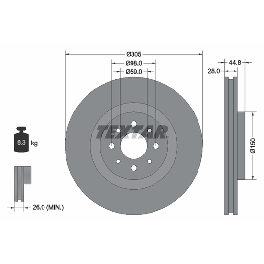 92228503 - Brake Disc 