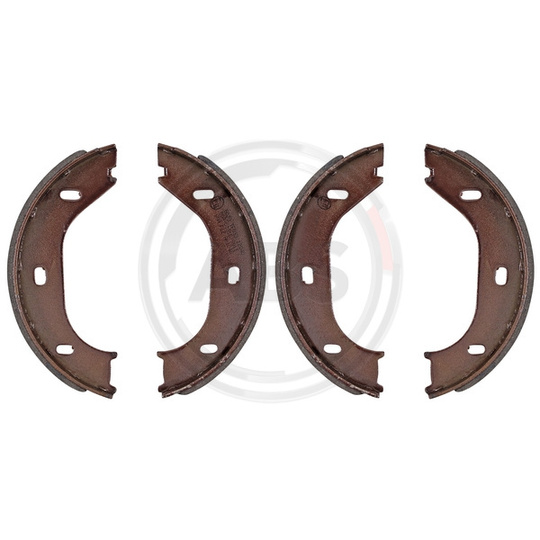 8020 - Brake Shoe Set, parking brake 