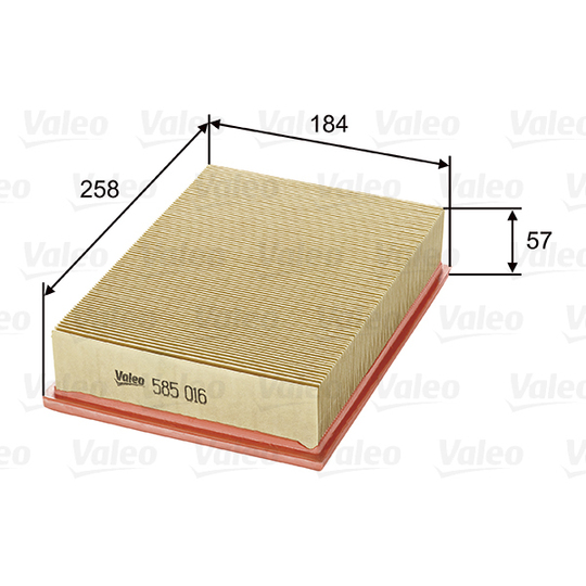 585016 - Air filter 