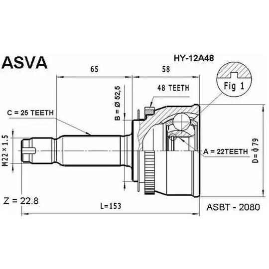 HY-12A48 - Liigendlaager, veovõll 