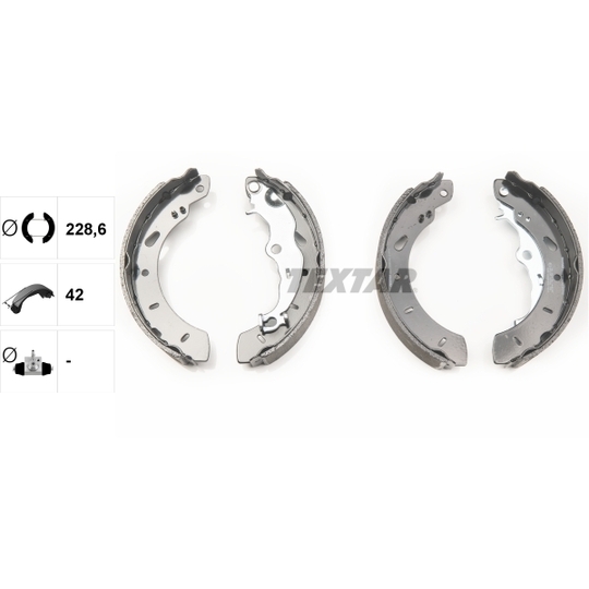 91079800 - Brake Shoe Set 