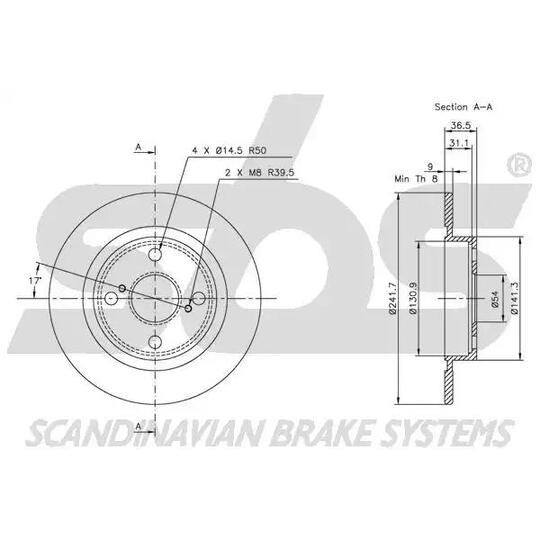 1815204552 - Brake Disc 